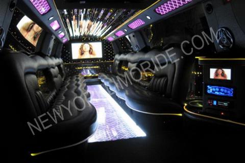 Cadillac Escalade limousine for weddings