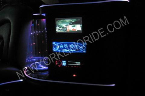 Cadillac Escalade limousine for proms