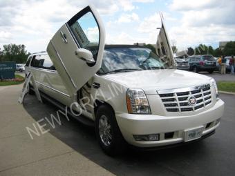 Cadillac Escalade limousine in New York