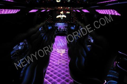 Cadillac Escalade limousine for wedding service in NYC